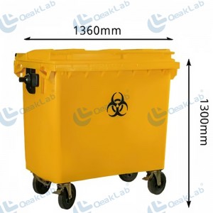 1100L Medical Waste Container