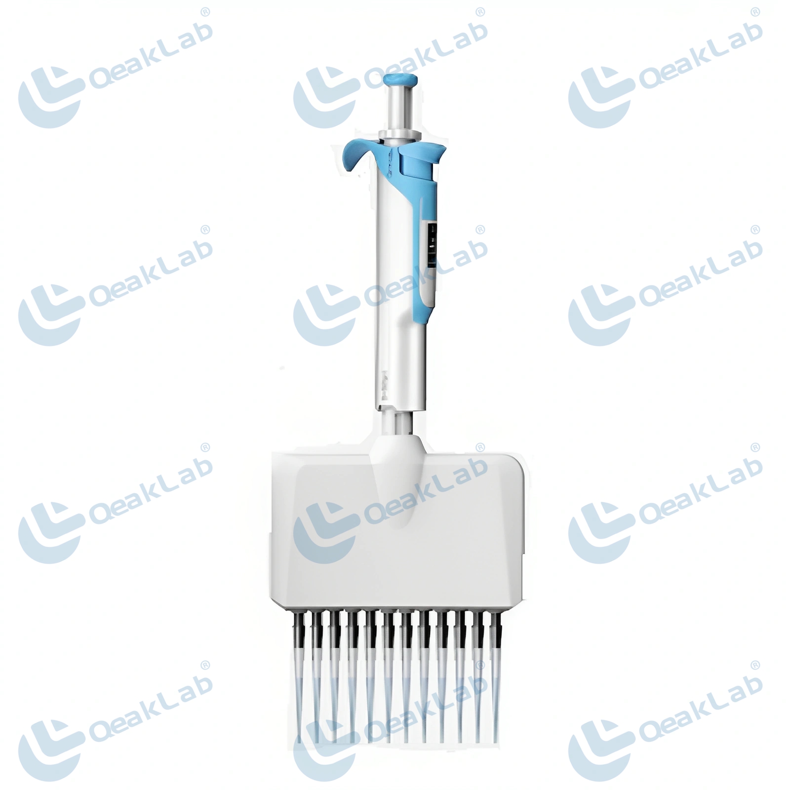 Fully Autoclavable Manual 12-Channel Adjustable Colorful Pipette Featured Image