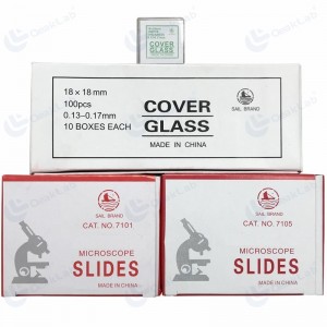Microscope Slides 7105 (Frosted One End and One Side)