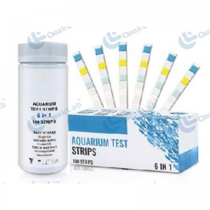Pond and fish tank test strips