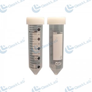 Premium quality 50mL centrifuge tubes