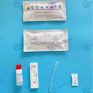 Typhoid IgG, IgM Test