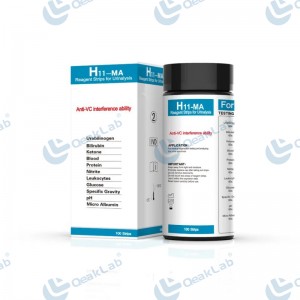 URS-11MA Reagent Strips for Urinalysis