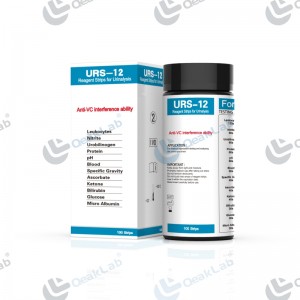 URS-12 Reagent Strips for Urinalysis