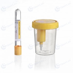 Recipiente para orina de 120 ml con tubo de vacío para orina (dispositivo de transferencia de orina)