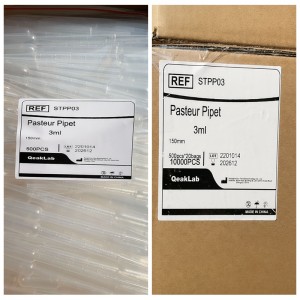 3ml Transfer Pipette, 150mm,Double Scale